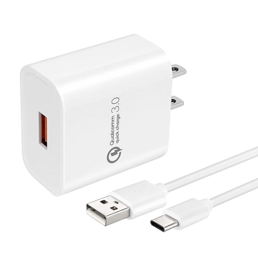 Wall Charger Adapter with USB-A to C Cable for Omnipod 5