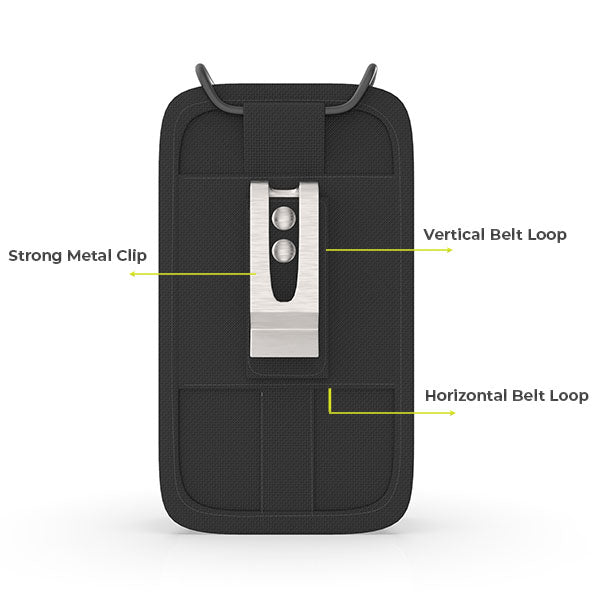 Ultra-Rugged PAX Handheld POS Holster with Snap Closure