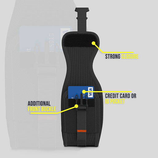 Heavy-Duty Cipherlab Scanner Holster with Card Holder