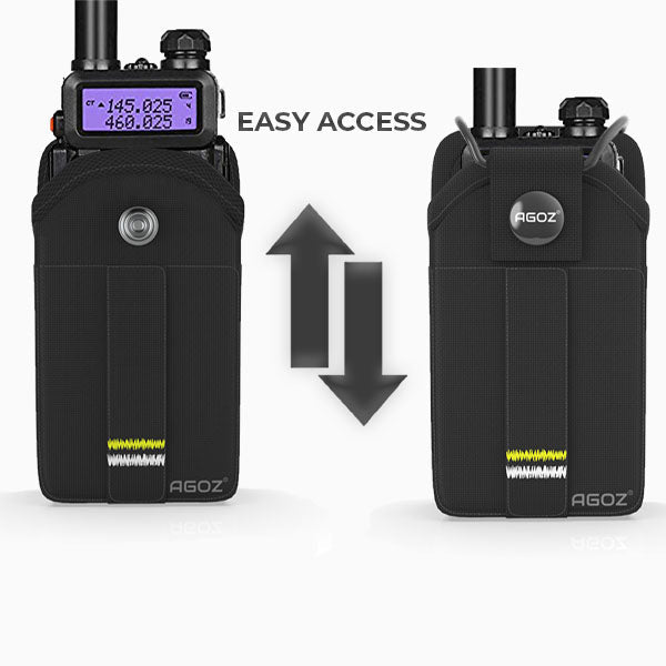 Rugged BaoFeng BF-F8HP Case with Snap Closure