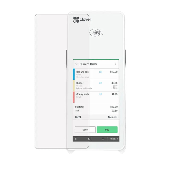 Clover Flex 2 POS Tempered Glass Screen Protector