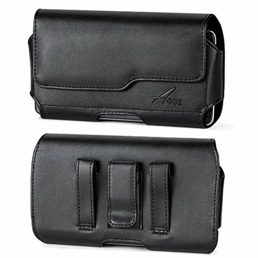 Leather Case with Z-Lid Magnetic Closure