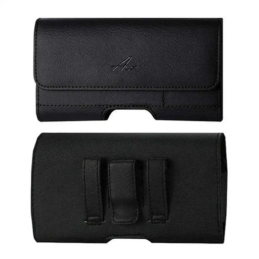 Leather Wallet Case with Belt Clip and Loop