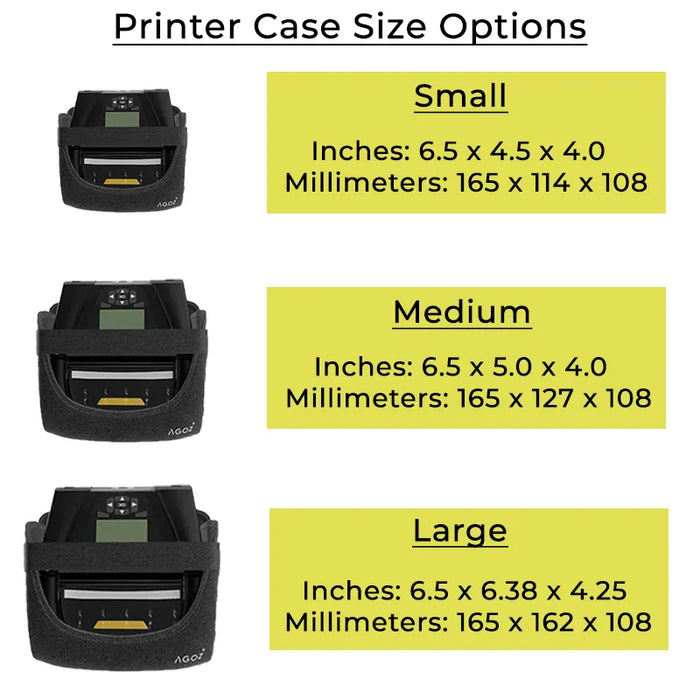 Mobile Printer Waist Belt with Trigger-Handle Case