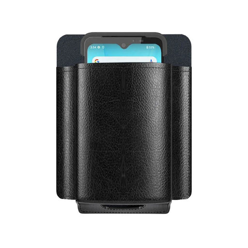 Leather Unitech HT330 Scanner Case with Belt Clip