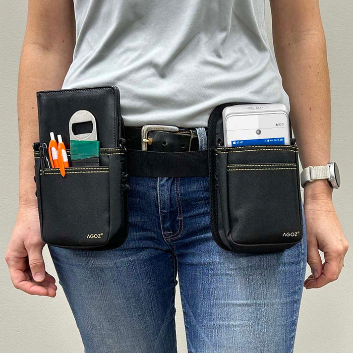 Double Pouch Waistbelt for PAX Handheld POS