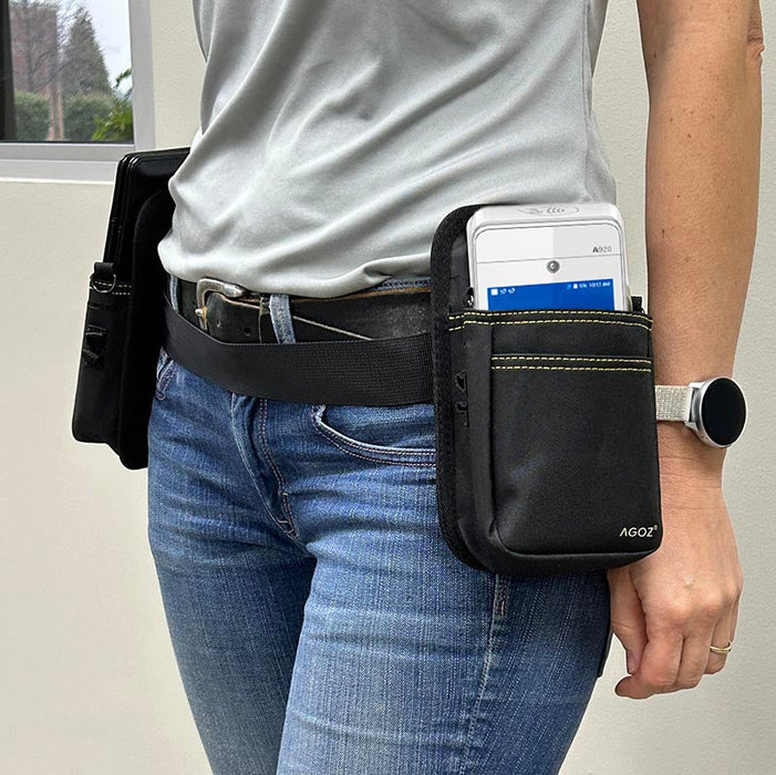 Double Pouch Waistbelt for PAX Handheld POS