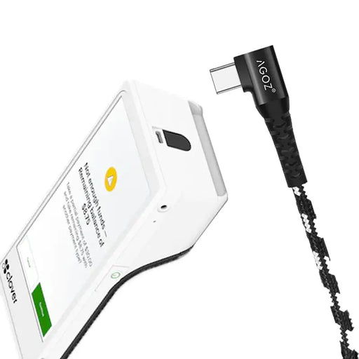 90 Degree USB-C Cable Fast Charger for Clover Flex POS