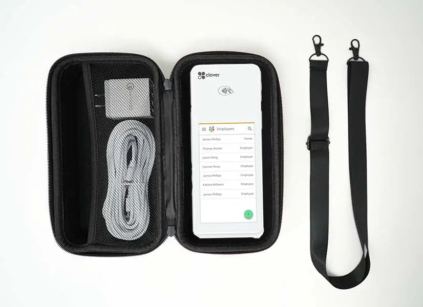 Clover Flex POS Travel Case with Adjustable Shoulder Strap