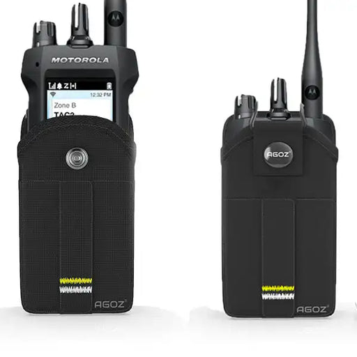 Rugged Motorola Mototrbo R7 Two-Way Radio Holster with Belt Clip