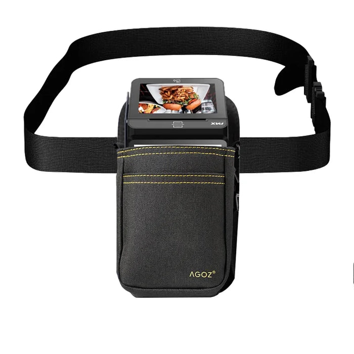 Durable PAX A8700 Holster with Sling / Waist Belt