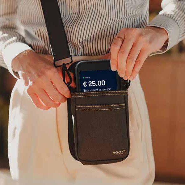 BBPOS WiseCube Card Reader Holster with Sling/Waistbelt