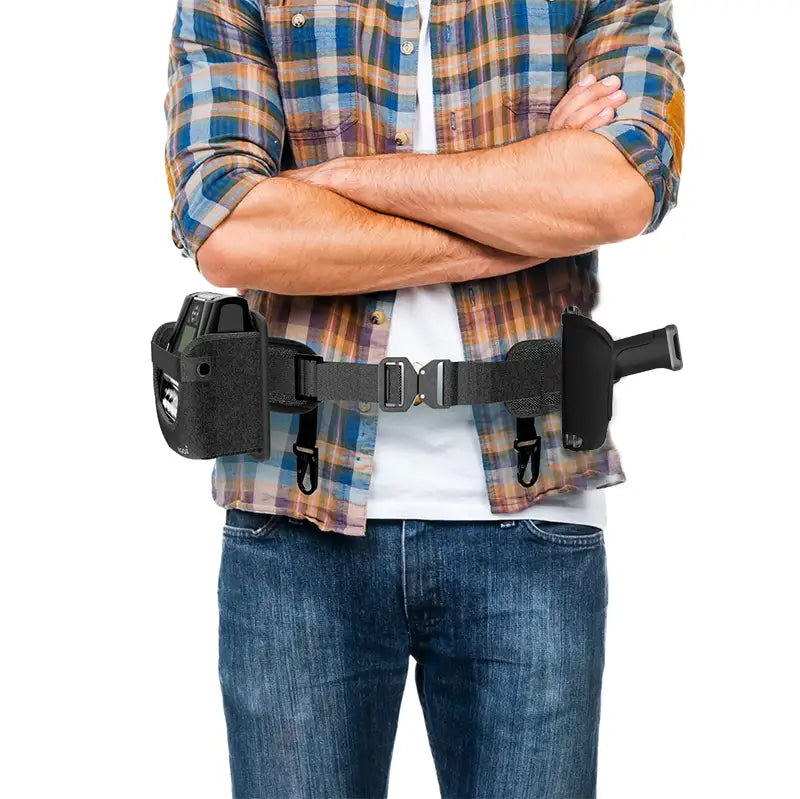 Waist Belt Holster for Epson Mobile Printer and Pistol-Grip Case