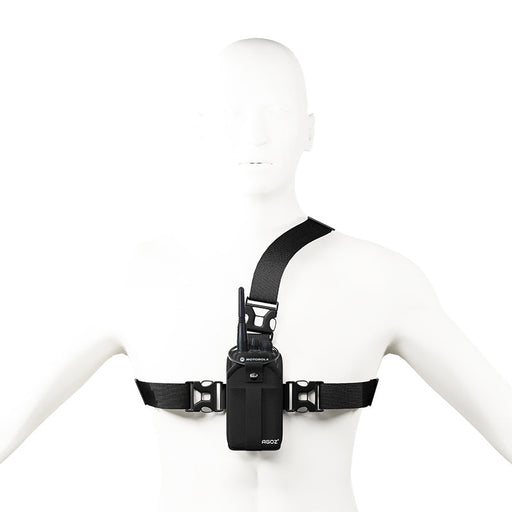 Universal Radio Chest Harness Holster for Municipal Workers