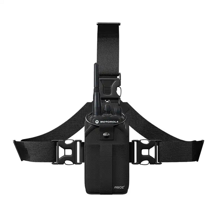 Universal Radio Chest Harness Holster for Municipal Workers