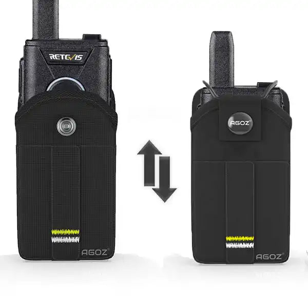 Durable Retevis Radio Holster with Snap Closure