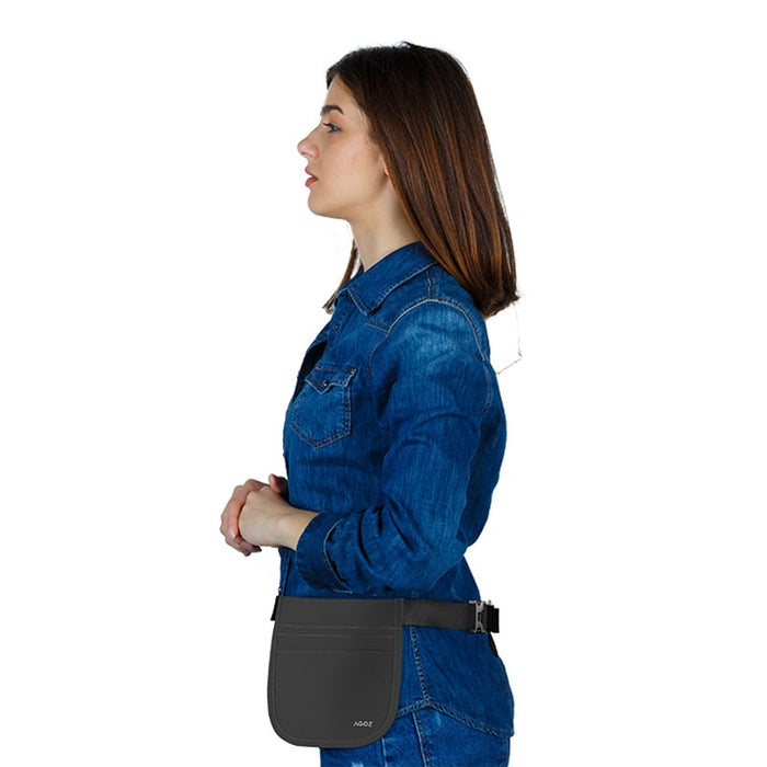 Waitress Apron with Adjustable Strap for Verifone V400m