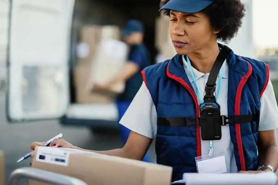 Chest Harness Holster for Amazon Delivery Drivers