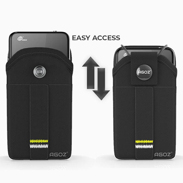 Ultra-Rugged PAX Handheld POS Holster with Snap Closure