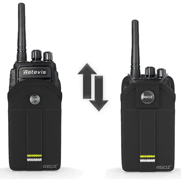 Rugged Retevis RT68 & RT668 Two Way Radio Case with Belt Clip