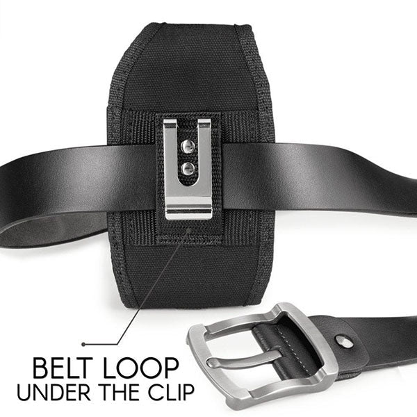 Rugged Holster for CAT S62 with Belt Clip and Loop